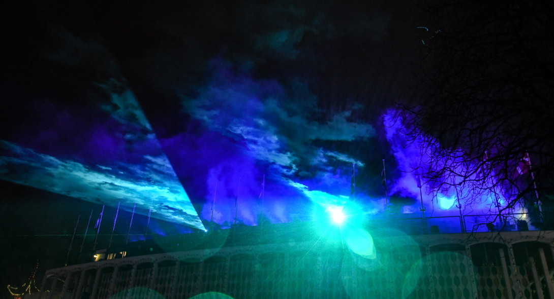 Från Copenhagen Light Festival 2018, foto: DCL